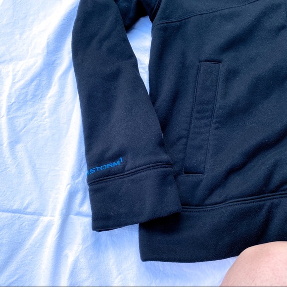 Under Armour Youth Black Fleece Full Zip Hoodie - Picture 5 of 7